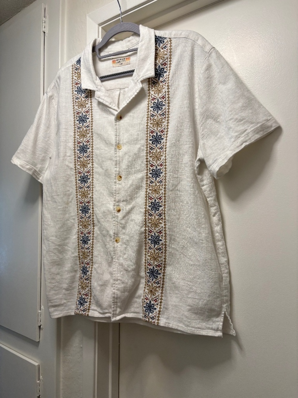 Marine Layer “Archive” embroidered shirt - size medium?